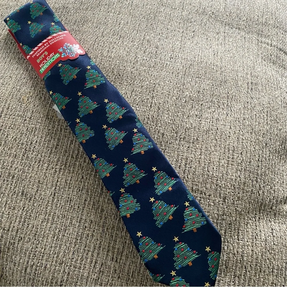 INSPIRED BY HALLMARK SEASONAL DESIGNS BOY'S HOLIDAY TRADITIONS TIES